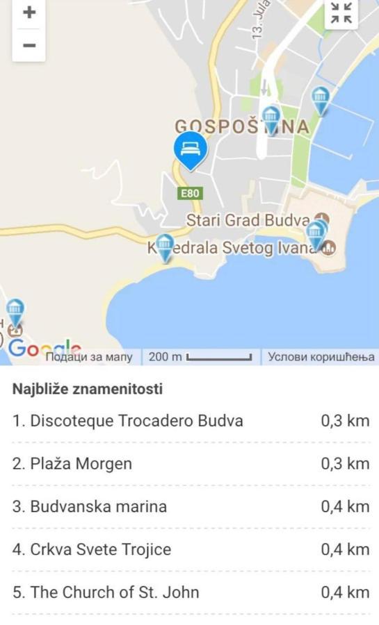 Apartments Lekic Будва Екстериор снимка